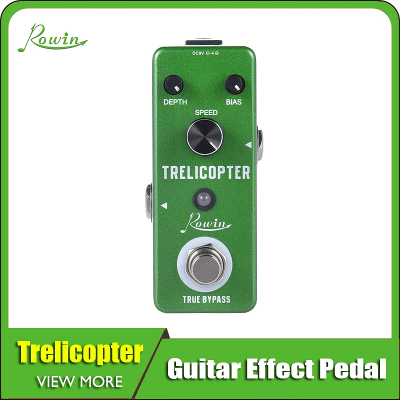 Rowin Trelicopter Effects гитара тремоло педаль
