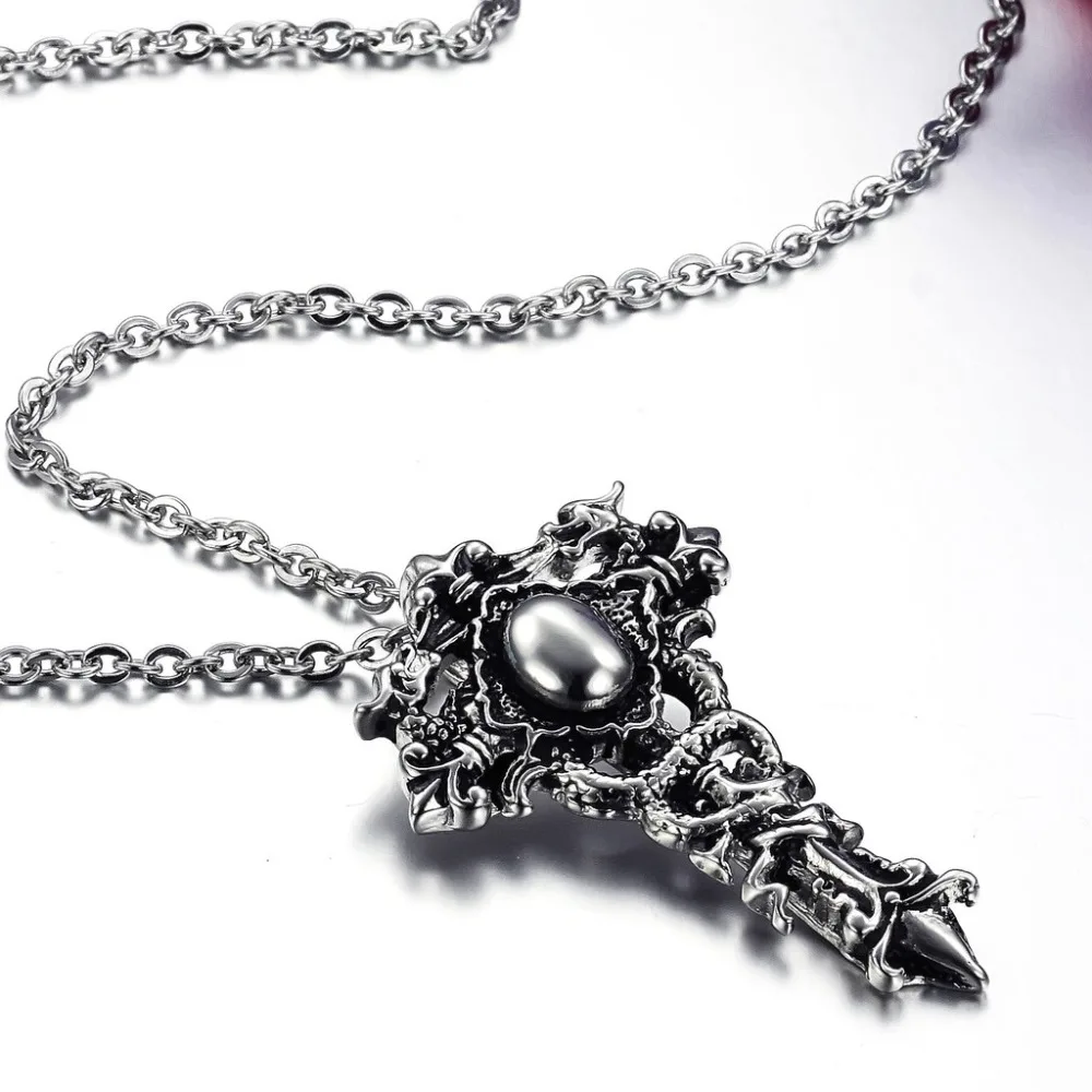 Подвеска на шею из нержавеющей стали подойдет в качестве подарка как для мужчин