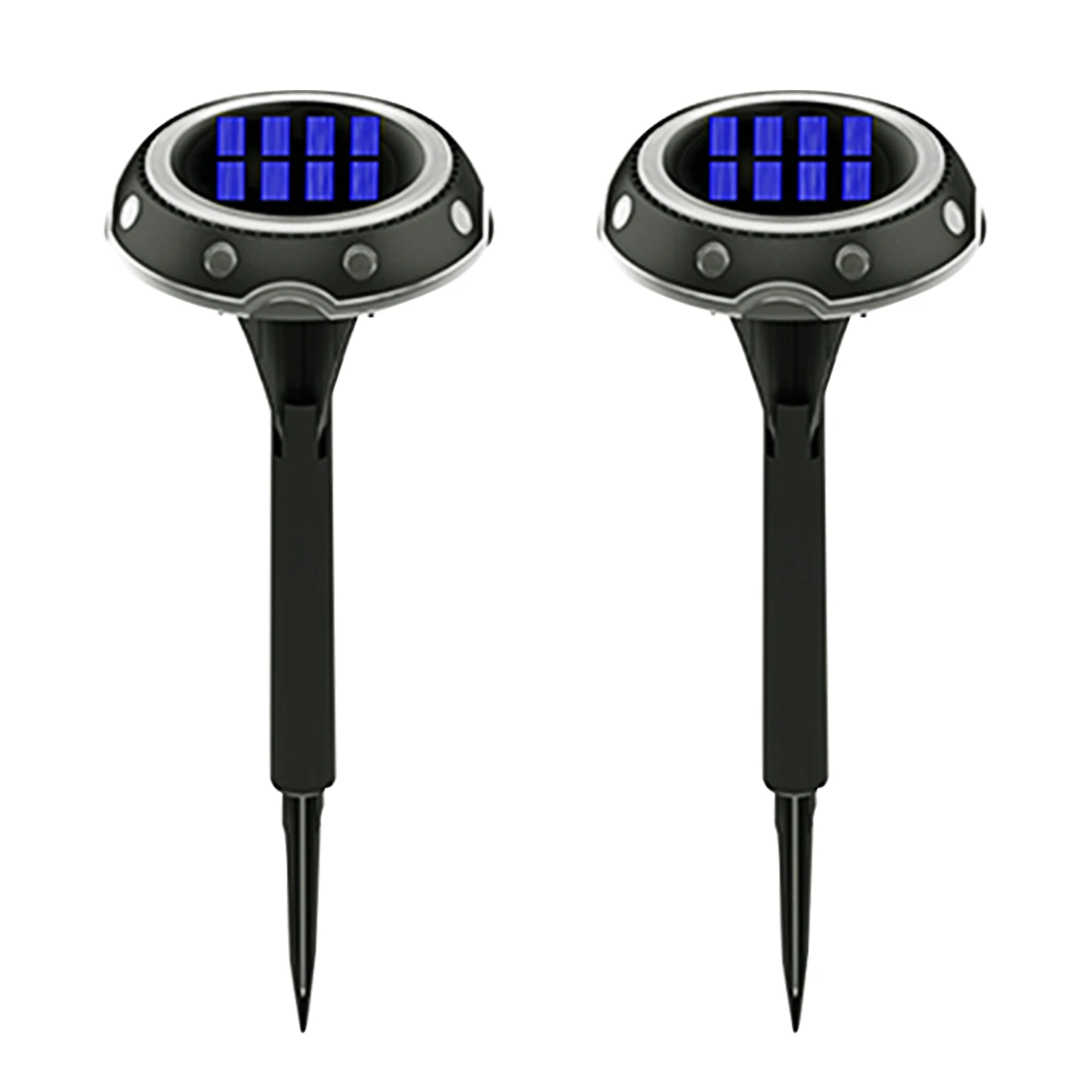 

2pcs Intelligent Control Colorful Change Super Bright Solar Underground Light Walkway Landscape Long Tube Outdoor Waterproof