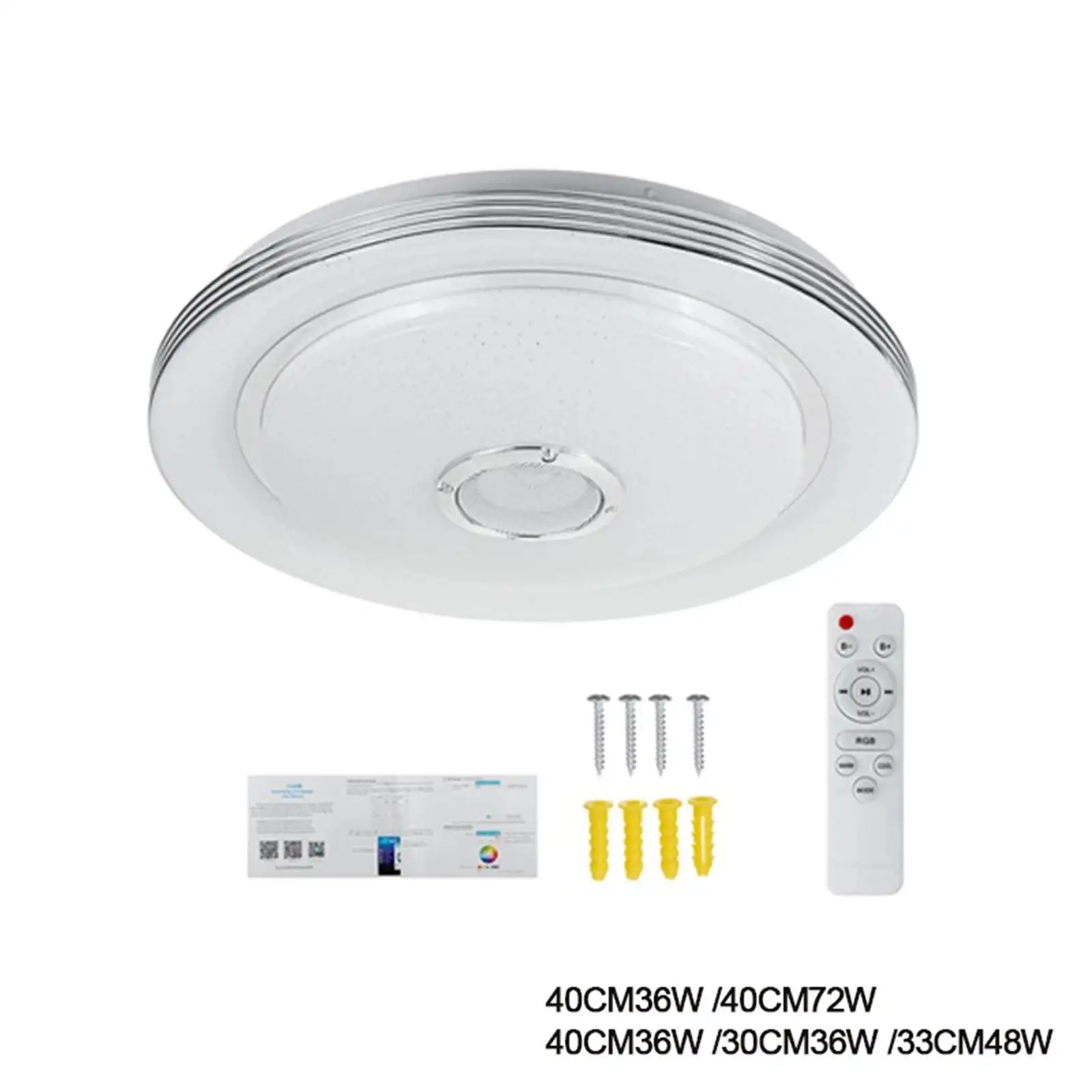 

Светодиодный музыкальный потолочный светильник, Звездный светильник для кухни, детской комнаты, прихожей, ванной, спальни