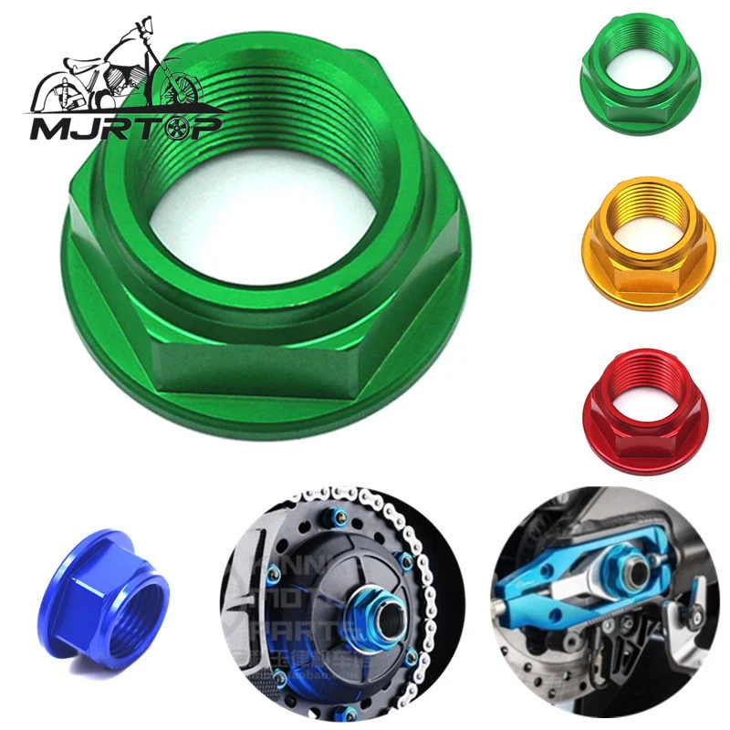 

Motorcycle Accessories CNC Rear Wheel Axle Cap Tuerca Rueda Posterior Cover For Kawasaki Z900 Z800 Z750 Z650 ZX-10R ER-6N