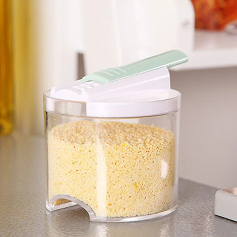 5 шт./компл. прозрачная Полка для специй банка кухни сахара соли перца набор