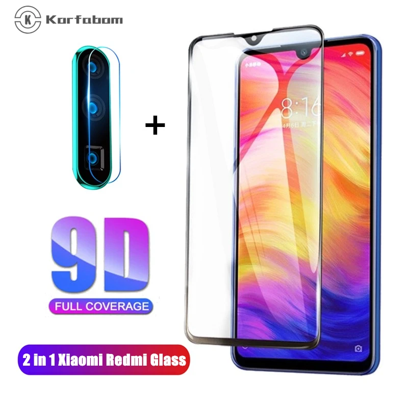 9D закаленное стекло для Xiaomi cc9 9T Pro A3 redmi 8 8A полное покрытие note 7 8T защита экрана