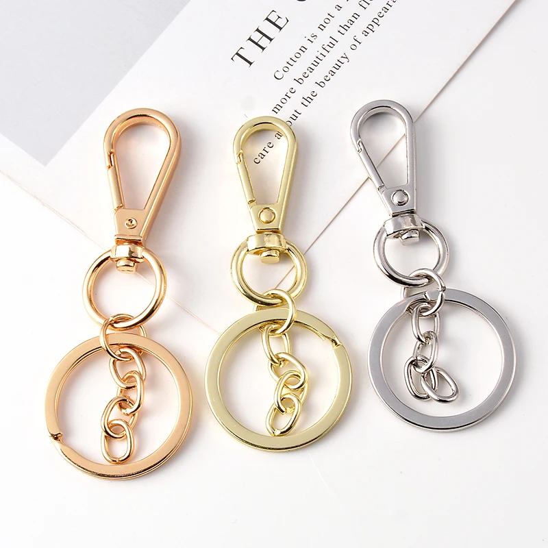 Цепочка для ключей сделай сам застежка-карабин с четырьмя звеньями