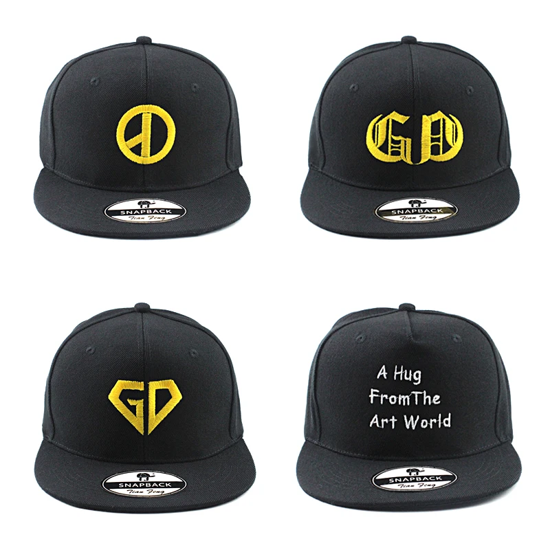 Бейсболка мужская и женская хлопковая черная с вышитыми буквами|Мужские