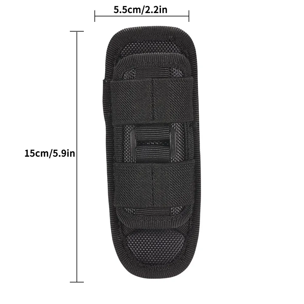 

Second-Generation Outdoor Tactical 360-Degree Rotating Leather Case For Belt Torch Cover Hunting Lighting Accessory Survival Kit
