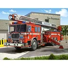 5D DIY Полная квадратная алмазная живопись Набор для вышивания крестиком для малышей с изображением пожарной машины Стразы фотографии вышивка пейзажа рукоделие подарок