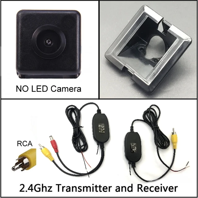 wireless n NO LED Для Toyota Land Cruiser Prado LC 150 LC150 2010~ камера заднего вида с ночным видением камера заднего вида Автомобильная камера заднего вида HD CCD - Название цвета: wireless n NO LED