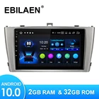 Автомобильный радиоприемник EBILAEN, мультимедийная камера, Wi-Fi, Android 2008, GPS, для Toyota Avensis 3 10,0-2015