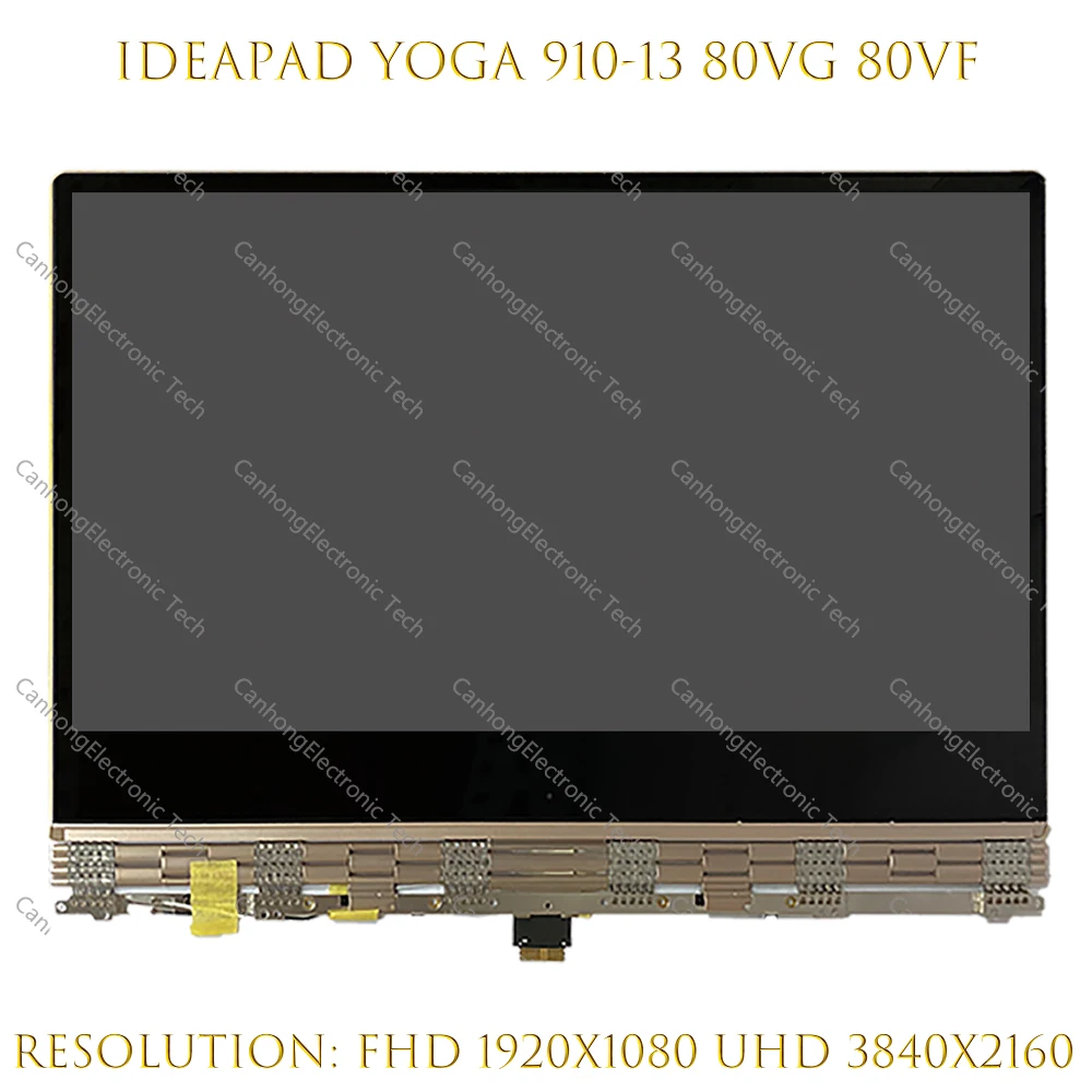 ЖК-экран для ноутбука Lenovo Yoga 910-13 910-13IKB 80VF 80VG 13 9 дюймов UHD 4K FHD сенсорный дигитайзер