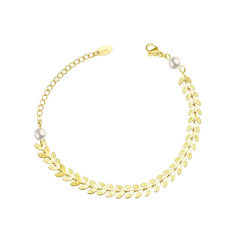 Изысканный элегантный жемчужный браслет с хвостом Феникса для женщин