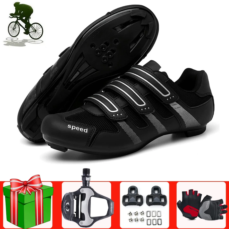 

Men's Road Cycling Shoes Ultralight SPD-SL Sapatilha Ciclismo Women Sport Bicycle Sneakers Outdoor Zapatillas Bicicleta Carreter