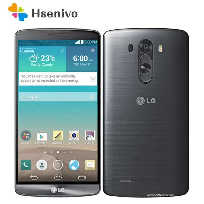 

LG G3 Refurbished-Original Unlocked D850 D851 Quad-core Android Wi-Fi 13 MP 16GB 2GB RAM 5.5" Micro-SIM Cell Phone