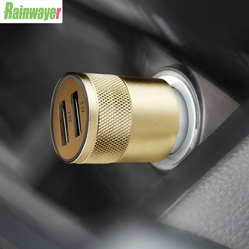 Автомобильное зарядное устройство Rainwayer с двумя USB портами универсальное