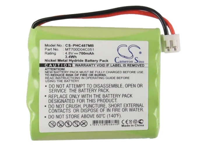

Cameron Sino 700mAh Battery for Philips SBC-EB4870 A1706, E2005, SBC-EB4880 A1706, Avent SDC361,MT700D04C051