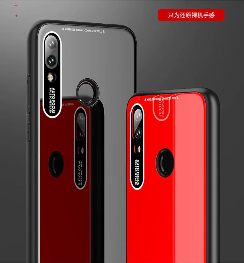 Новый акриловый стеклянный деловой анти осенний чехол Telefone móvel для Xiaomi Vermelho mi redmi