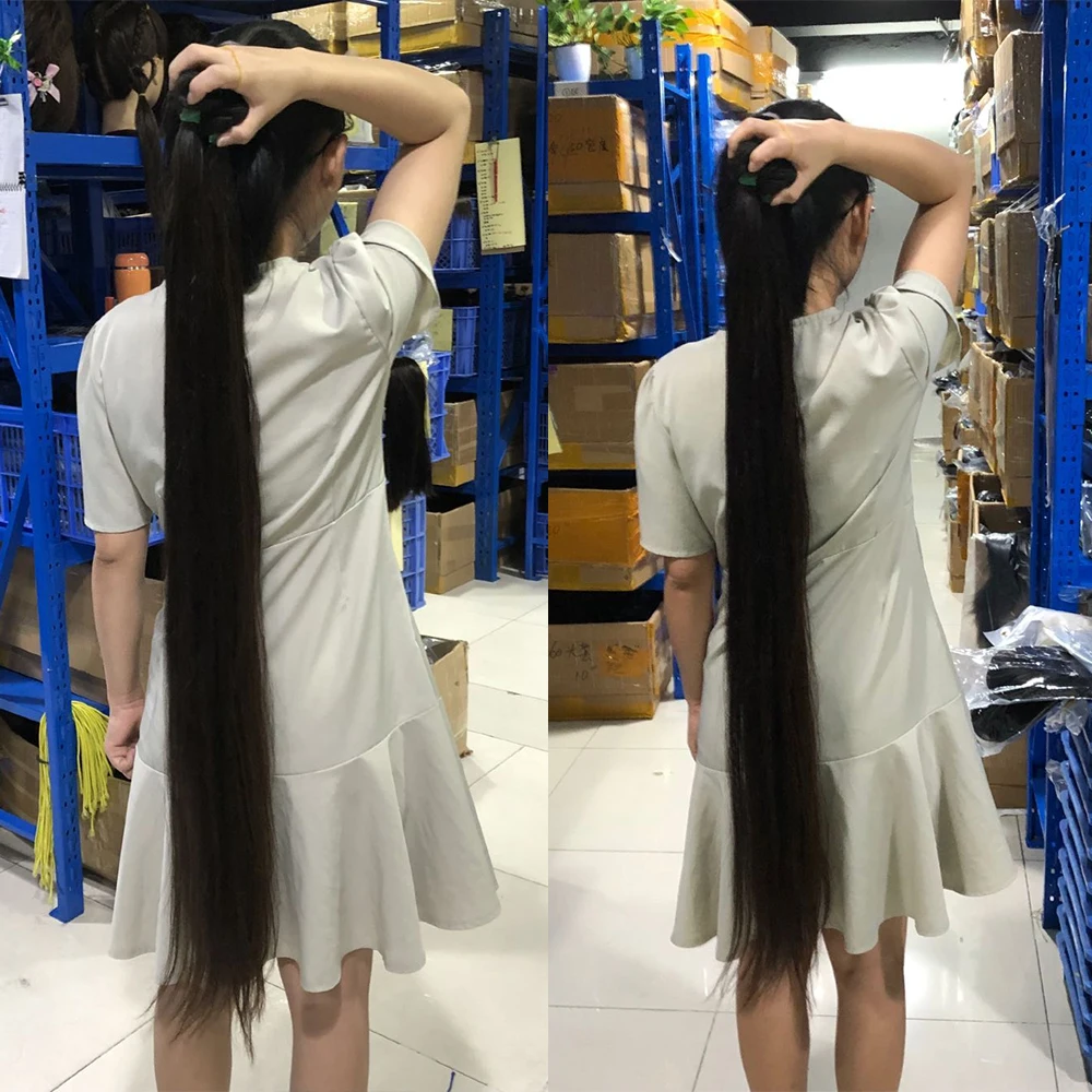 Alitopбыл 30 дюймов прямые волосы пряди длинные Длина индийские необработанные