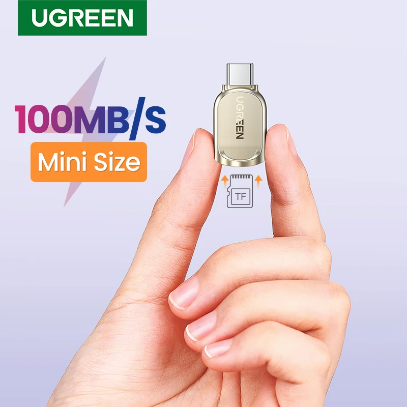 Устройство для чтения карт памяти UGREEN USB C TF Micro SD Type 3 0 OTG|Картридеры| |