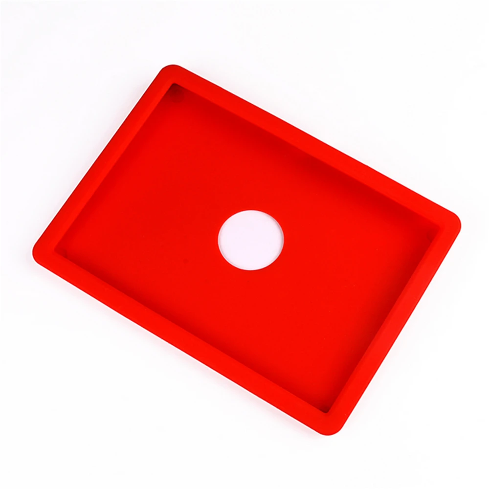 Мягкий силиконовый защитный чехол быстросъемный ударопрочный с тачпадом для Apple