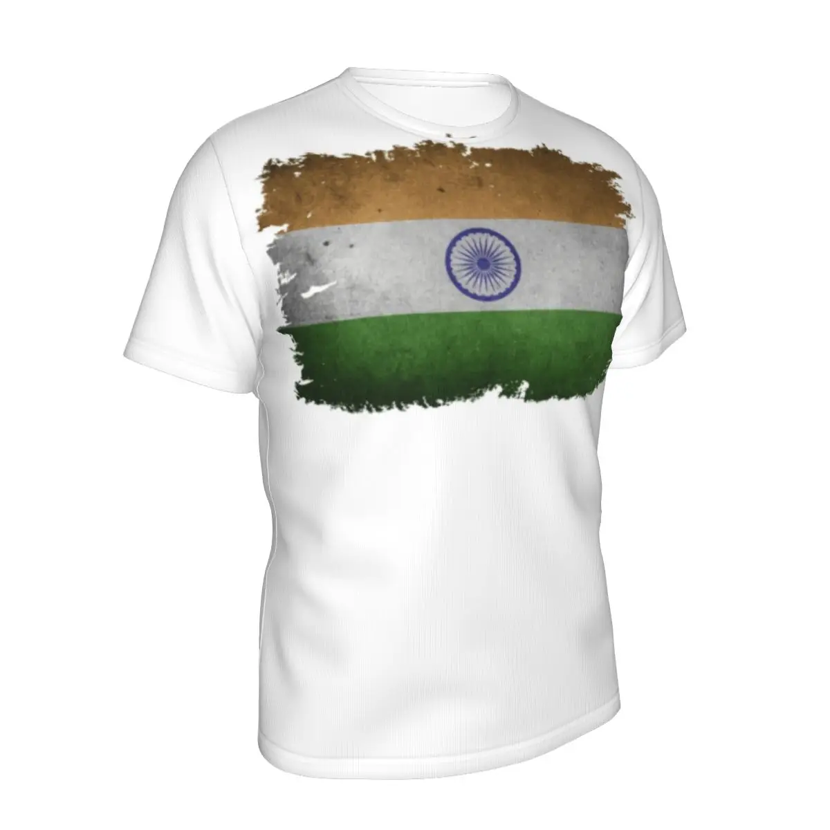Индийский флаг Национальный подарки на праздники влюбленных футболка с флагом