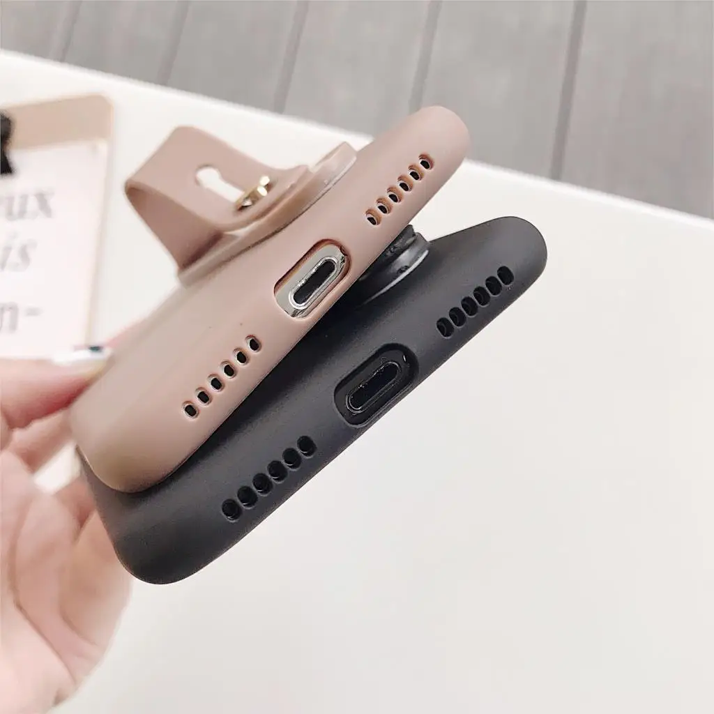 Ремешок на запястье повязка руку чехол для телефона из мягкого силикона ТПУ с