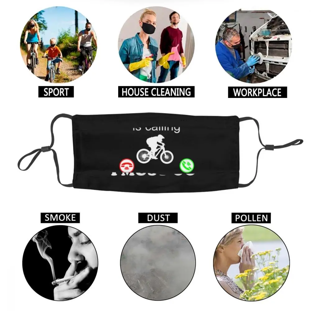 

MTB Mountain Bike Is Calling Mountainbiker Windproof Mouth Mask
