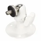 90 градусов металлический настенный кронштейн вращающийся потолочный кронштейн подставка держатель для CCTV камеры видеонаблюдения Белый