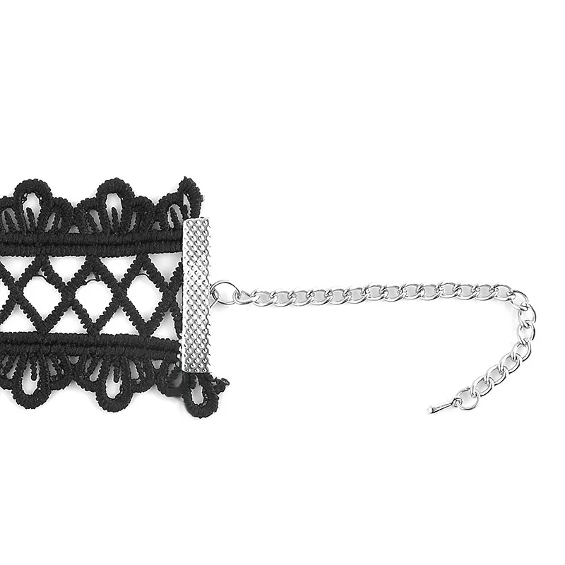 Summer Newest Fashion Jewelry Accessories Sexy Hollow Out Lace Black Choker Necklace For Couple Lovers | Украшения и аксессуары