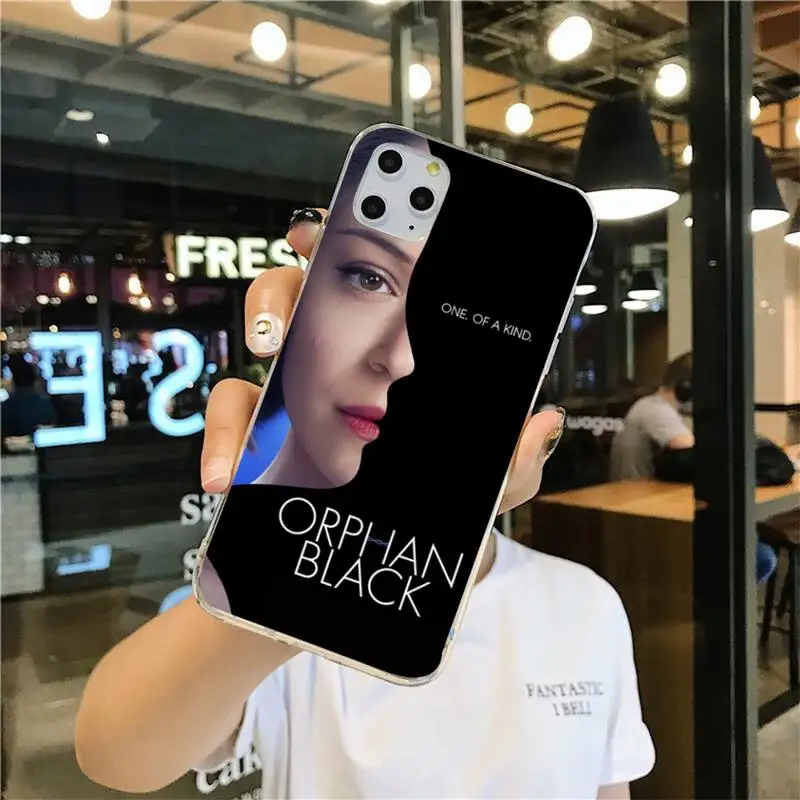 orphan black tv phone case for iphone 12 pro max mini 11 pro xs max 8 7 6 6s plus x 5s se 2020 xr cover free global shipping