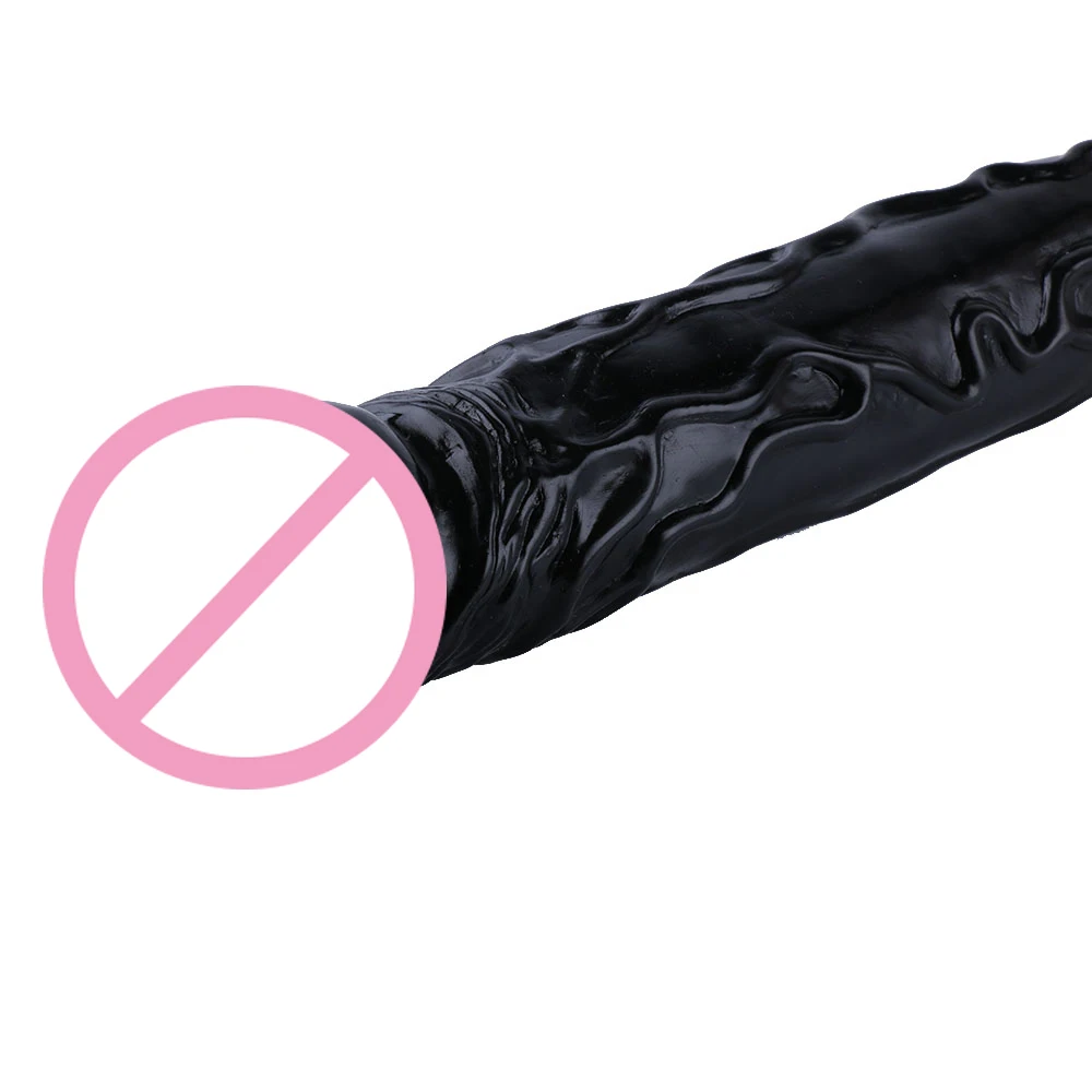 Hismith soft Silicone big Dildo 13.8 inches Long dildos with suction cups 12.6&quot Insertable 2&quot Diameter smooth realistic dildo |