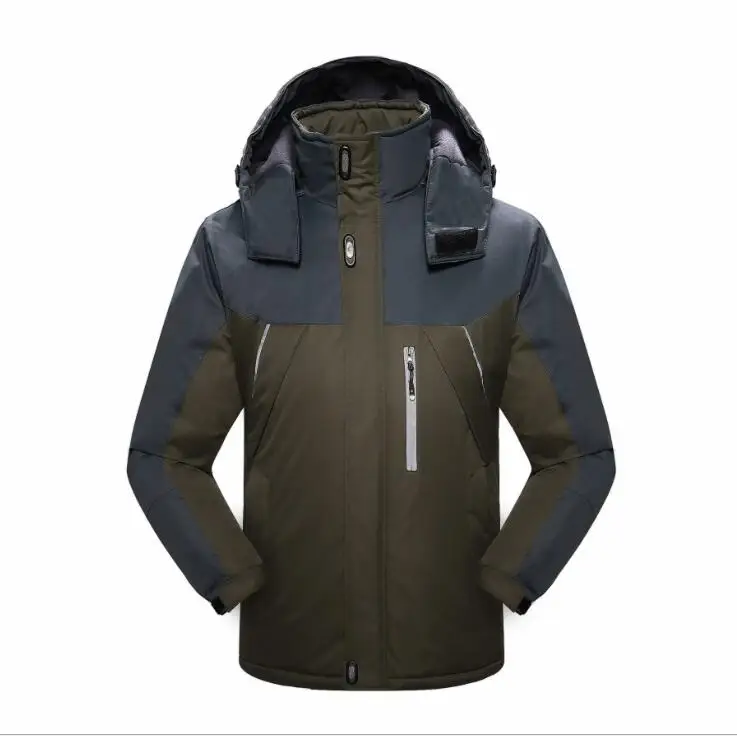 Зимняя мужская уличная куртка водонепроницаемые теплые пальто повседневная