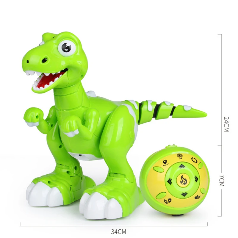 Кукла динозавр 34 см электрический умный пульт дистанционного управления спрей