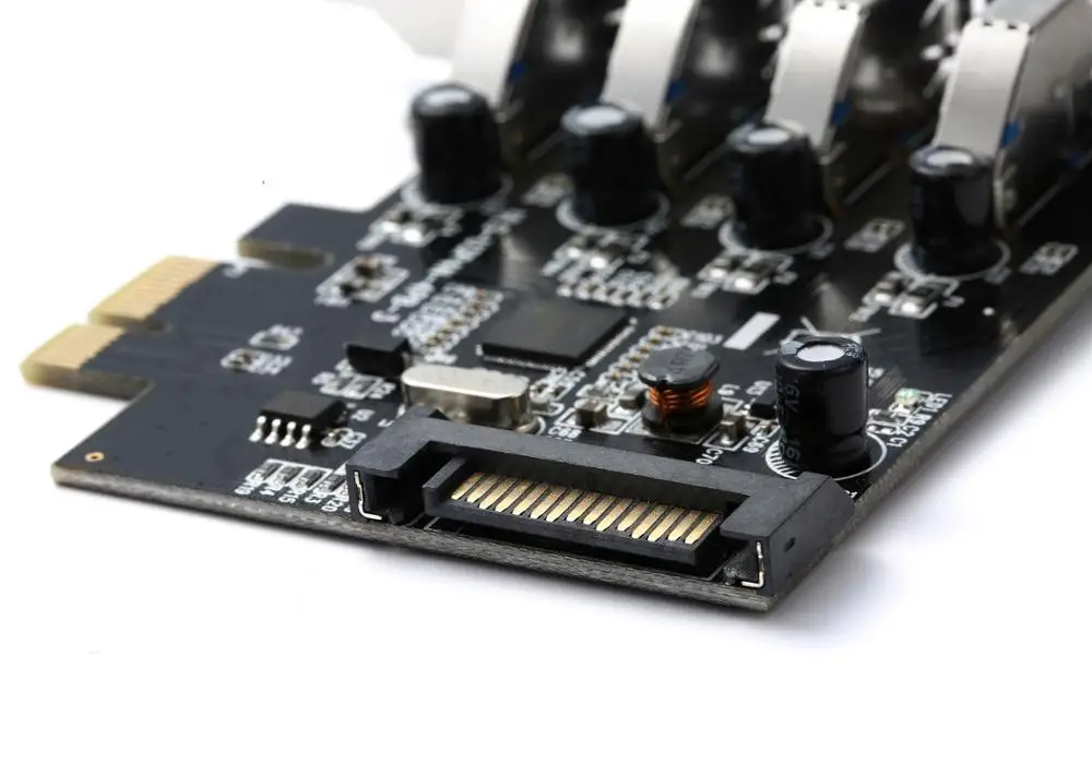 Карта ULS Pci-e USB3.0 суперскоростная 5 Гбит/с 4 порта USB 3 0 PCI-E Экспресс-карта