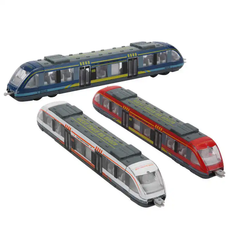 

3 шт. моделирование слайд игрушечных автомобилей высокоскоростных железных дорог модель поезда для детей дети Learing развивающие брелок для а...