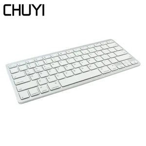 Беспроводная Bluetooth-клавиатура, тонкая, бесшумная, 78 клавиш, для смартфонов Xiaomi, ПК, ноутбуков