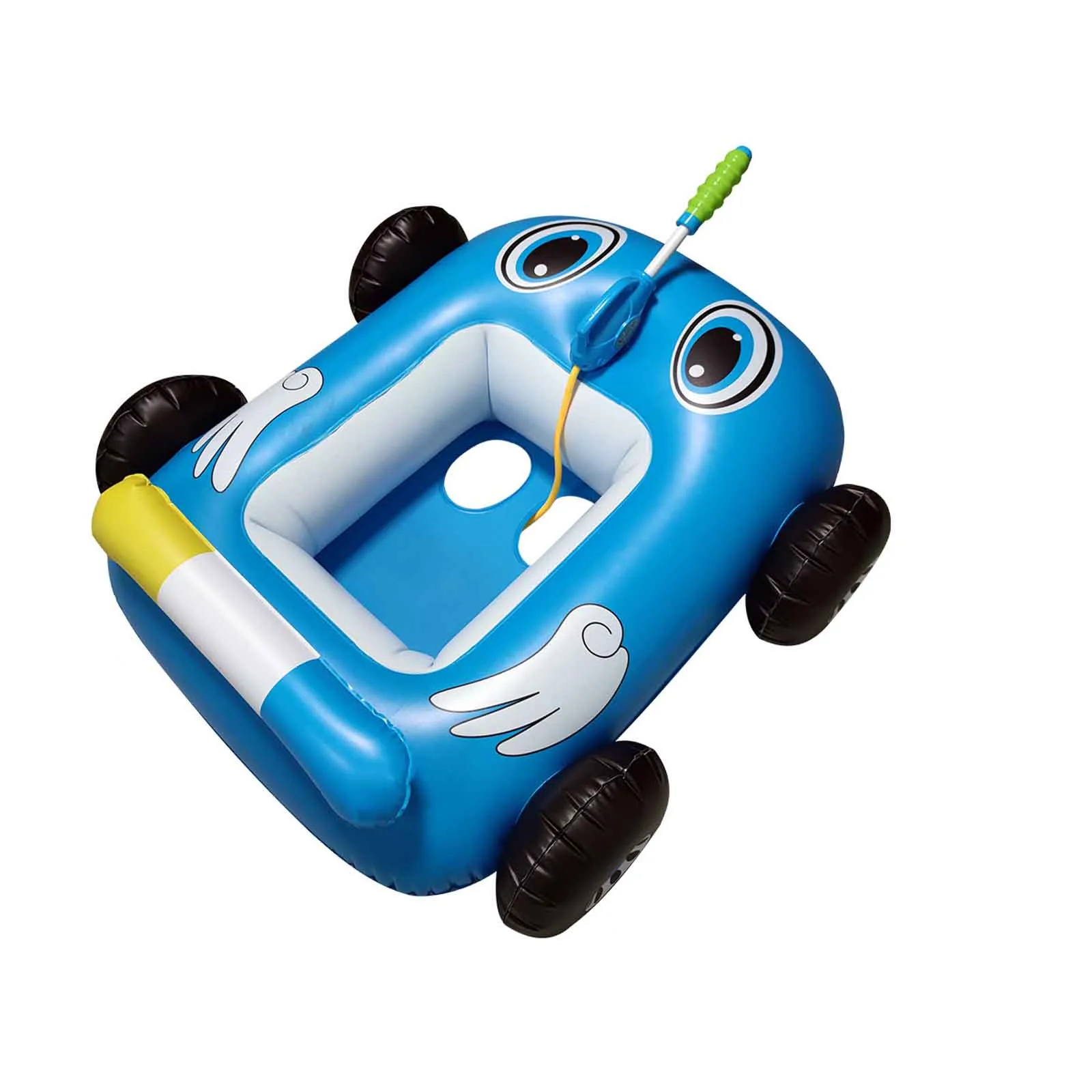 

Children Car Inflatable Float Seat Parent Education Pool Summer Swimming Ring Water Car For Baby Outdoor Tubs Accessories
