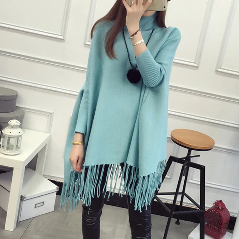 RICININA кашемировый женский свитер Pull Femme Hiver водолазка однотонный болеро свитера