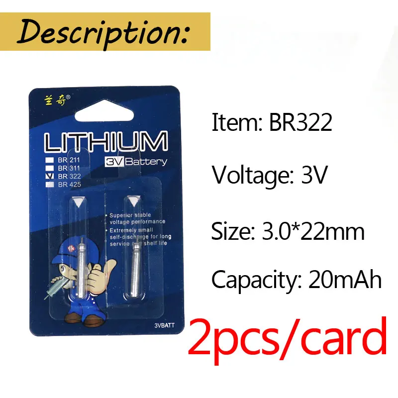 10 шт. электронные светящиеся палочки LQ BR311 BR425 BR435 для ночной рыбалки|batteries for
