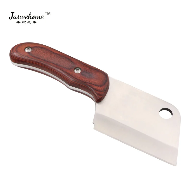 Нож кухонный из нержавеющей стали с деревянной ручкой | Дом и сад