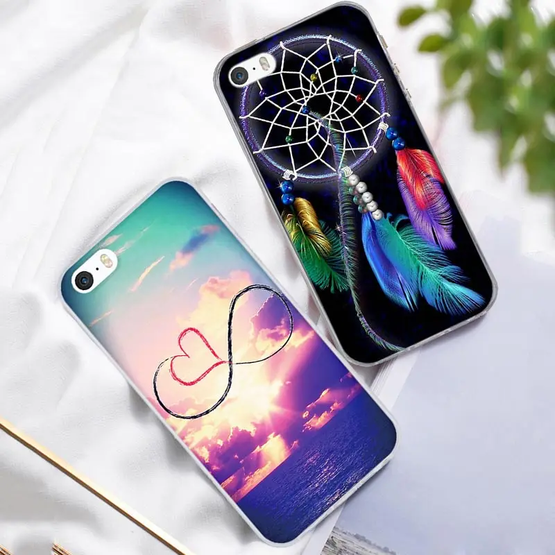 Case Cover for Xiaomi Redmi 3S 4 Prime 6A 6 Pro 7A Soft Silicone TPU Cool Design Patterned Print Note 5 7 Phone | Мобильные телефоны