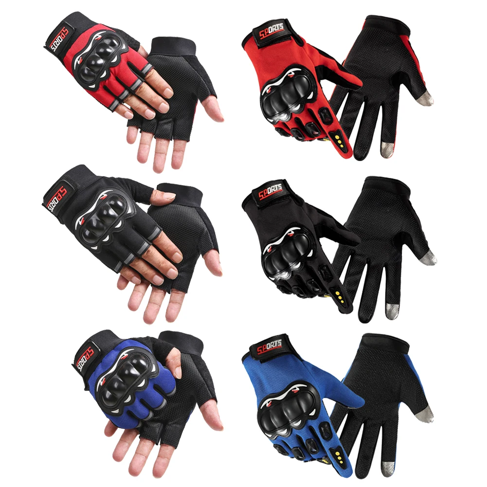

Anti-Skid MTB Bicycle Motorcycle Protective Gloves Wear-Resistant Road Bike Sunscreen Gloves Cycling Accessories Equipment Parts