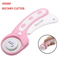 45mm rotary cutter circular cutting patchwork leather cutter craft knife sewing tool leather cutting tools