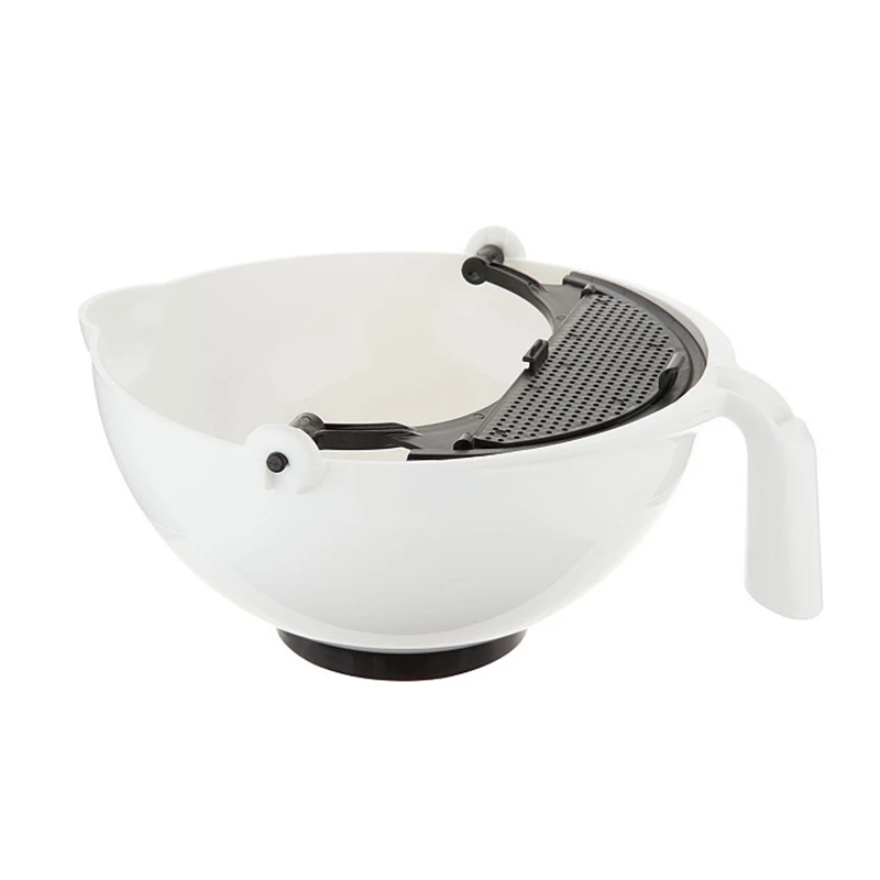 Многофункциональная чаша для смешивания с шпатель пластиковые миски салата