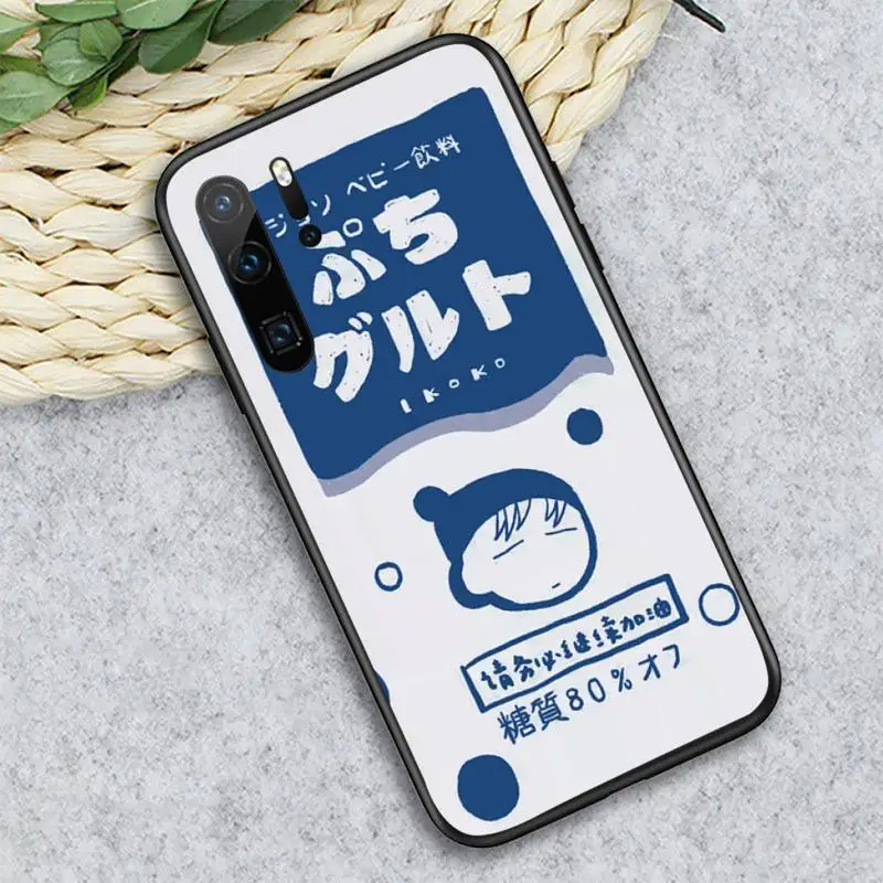 

Japanese Korean Couple Phone Case For Huawei honor Mate P 10 20 30 40 i 9 8 pro x Lite smart 2019 nova 5t