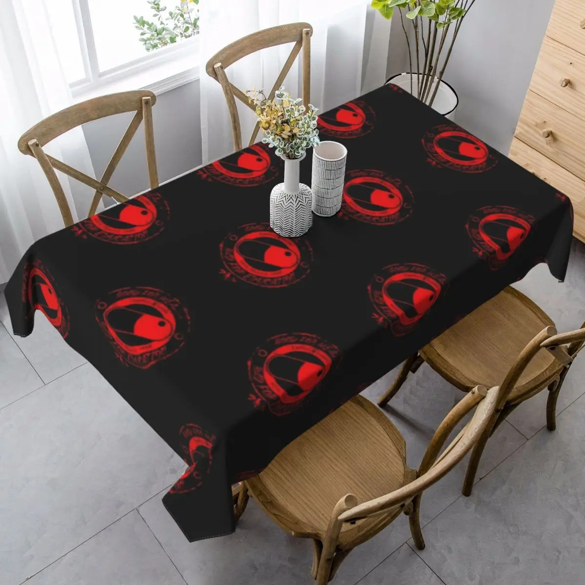 

Akira Tablecloth Party Polyester Table Cover Vintage Cheap Protector Print Table Cloth