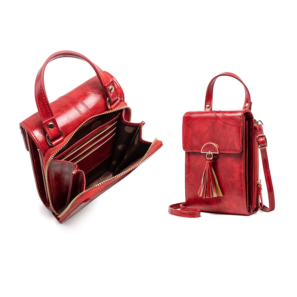 Высокое качество Мини женские сумки на плечо Женский кошелек для телефона