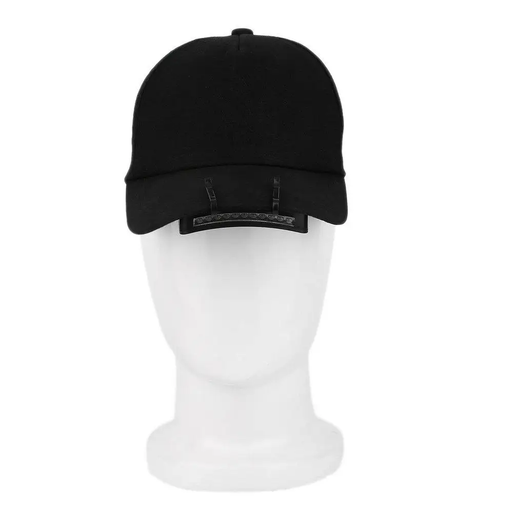 

NEW 11 LED Clip On Cap Hat Light Camping Walking Working Jogging Portable #UL