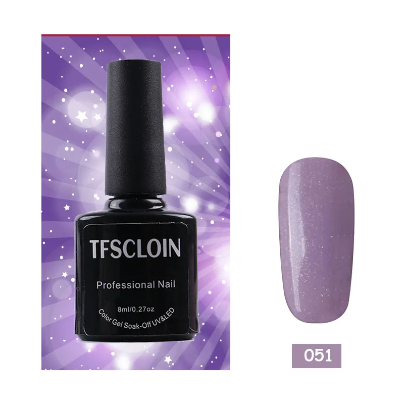 TFSCLOIN 8 мл 52 Цвет s гель для ногтей от поставщика ОЕМ бутылок метка частного назначения Цвет s био-Гели Soak Off Гель-лак для ногтей Цвет УФ-гель для ногтей