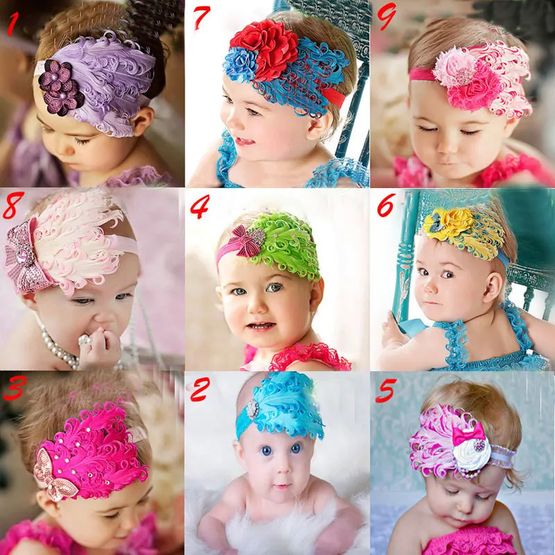 

Cute Kids Headband for Children Head Bands Hairbands Newborn Headbands for Girls Elastic Rubber Bands Rope Hair Accessories