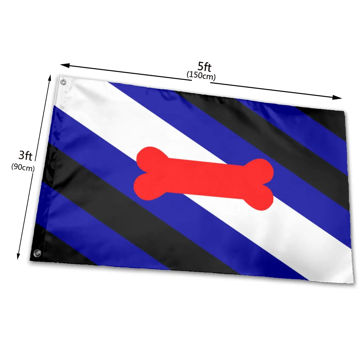 

ЛГБТ щенок Гордость Флаг для украшения дома 90x150 см пользовательский баннер флаг